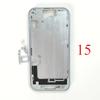 Для iPhone 15 Средняя рамка Рамка Корпус Боковая кнопка Шасси Ремонт Запасные части
