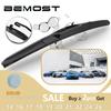 BEMOST Universal U-Type Car Wiper Blade 14"16"17"18"19"20"21"22"24"26" U Hook Windscreen Windshield Rubber Hybrid Auto Wipers