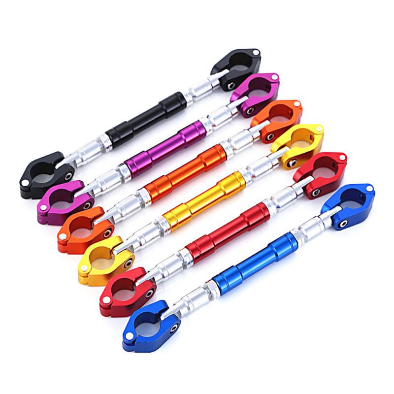 Универсальный руль мотоцикла 22 мм, рукоятка для мотоциклетных ручек, усиленная распорка рулевого колеса из алюминиевого сплава, регулируемая поперечина