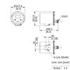Hikvision 4MP Explosion-Proof Industrial Bullet Camera CN plug (adapter included)
