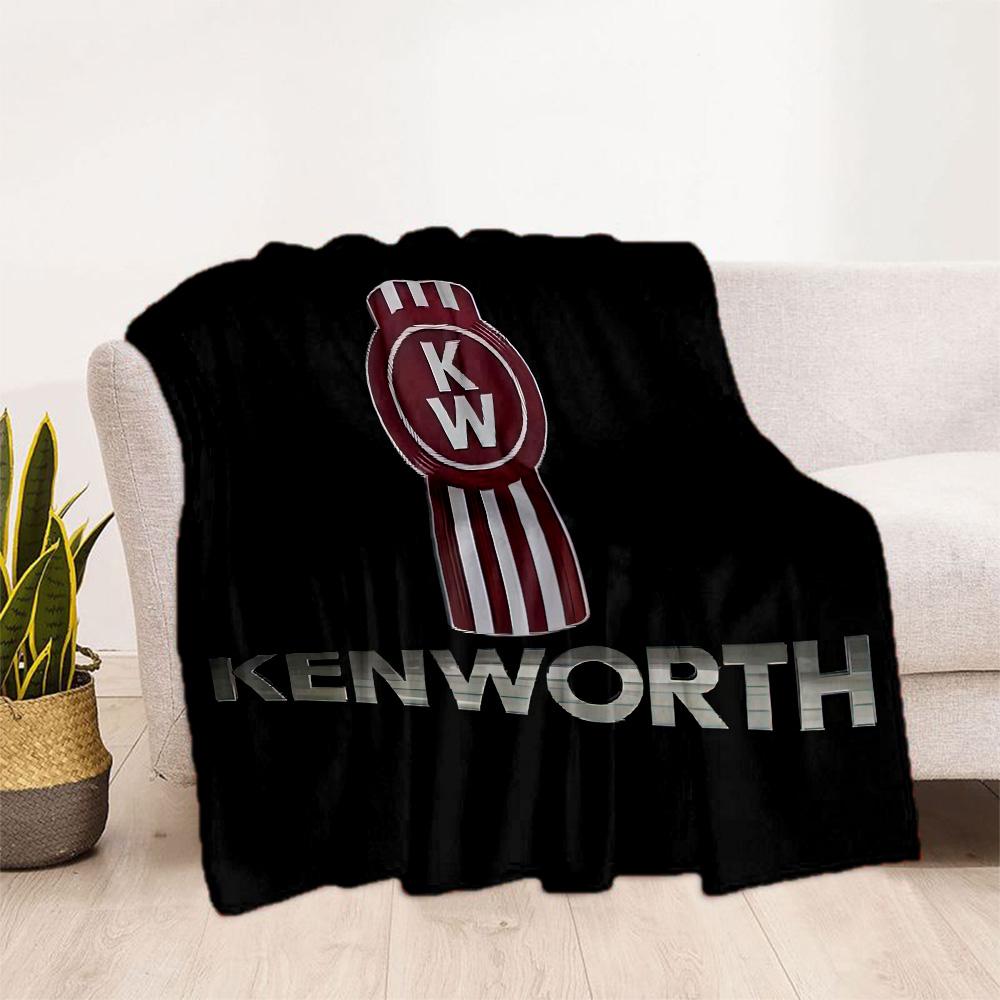 Kw Heavy Trucks Blanket Soft Warm Cozy Suitable For Livingroom Office Seaside Allseason Use Digital Print Perfect Gift For Relatives And Friends