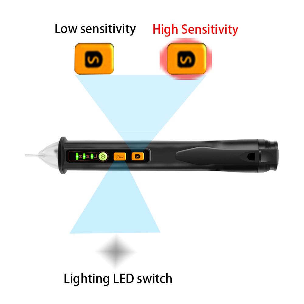 AC10A AC/DC Voltage Detectors Smart Non-Contact Tester Pen Meter 12-1000V Current Electric Sensor Test Pencil