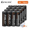 Пальцевая батарейка типа AA NiMH3000mah1,2 В, никель-металлогидридная батарея LR3AA2a с низким саморазрядом, батарея типа AA