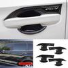 Для Honda CRV CR-V 2023-2025 Отделка накладки на чашу боковой двери из углеродного волокна