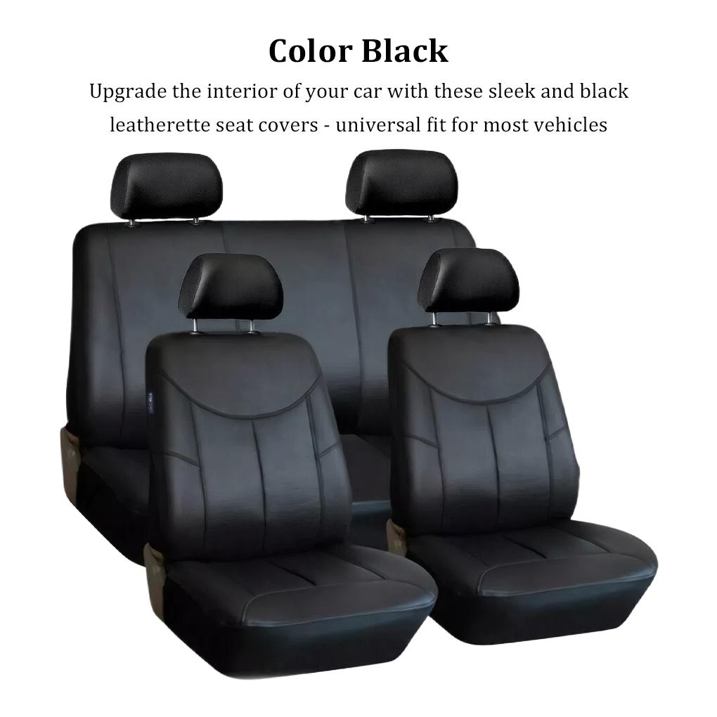 Черный цвет универсальные чехлы для автомобильных сидений эластичные ремни и крючки в комплекте не подходят для автомобилей