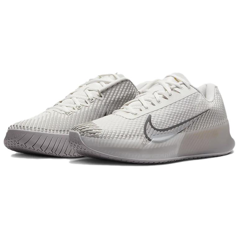 Nike Кроссовки Court Vapor 11 Hc Premium Phantom College Grey Metallic Gold Metallic Silver FZ1245-001