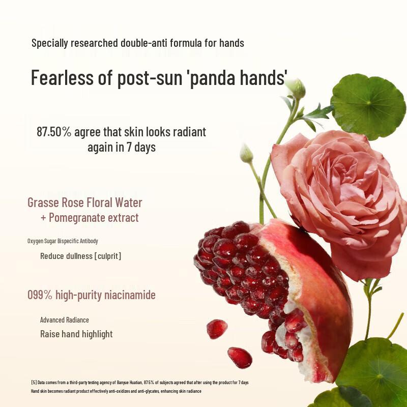 Крем для рук с ароматом эфирного масла Ban Mu Hua Tian