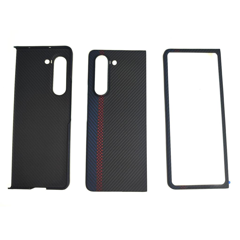 Galaxy Z Fold5 Ультратонкий Магнитный Чехол из Арамидного Волокна Кевлара