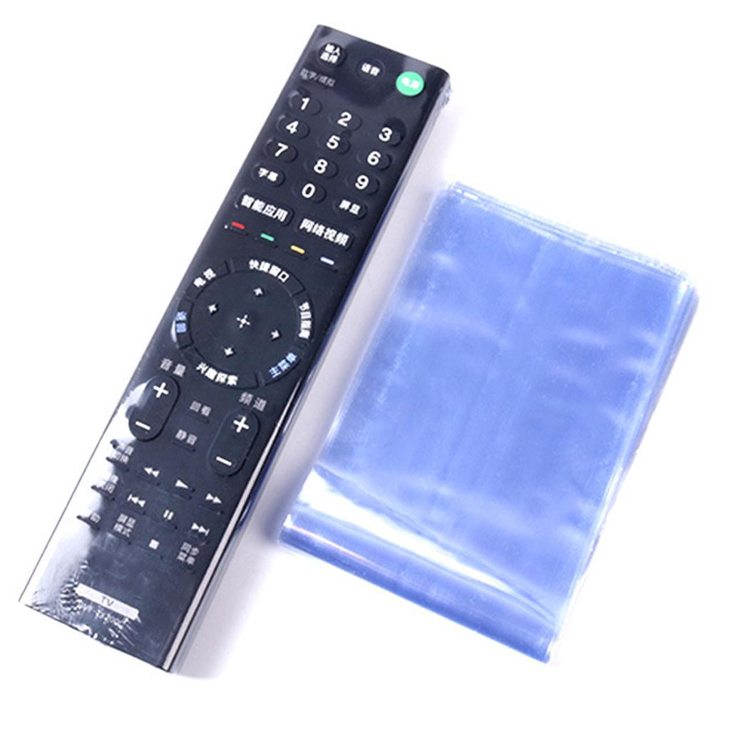 5/10/20Pcs Air Condition Remote Controls Cover Heat Shrink Film Remote Covers Heat Shrink Wrap Bags Protective Film