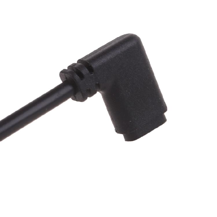 Кабель-переходник для передачи данных с изгибом 90 градусов, Micro USB на Type C