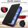 For Google Pixel 9a Stand Case Litchi Texture Genuine Cow Leather Wallet Phone Cover RFID Blocking