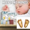 3D Clone Hand Footprint Powder Parent-Child Gift Children's Production DIY Model Birthday Model Z2R7