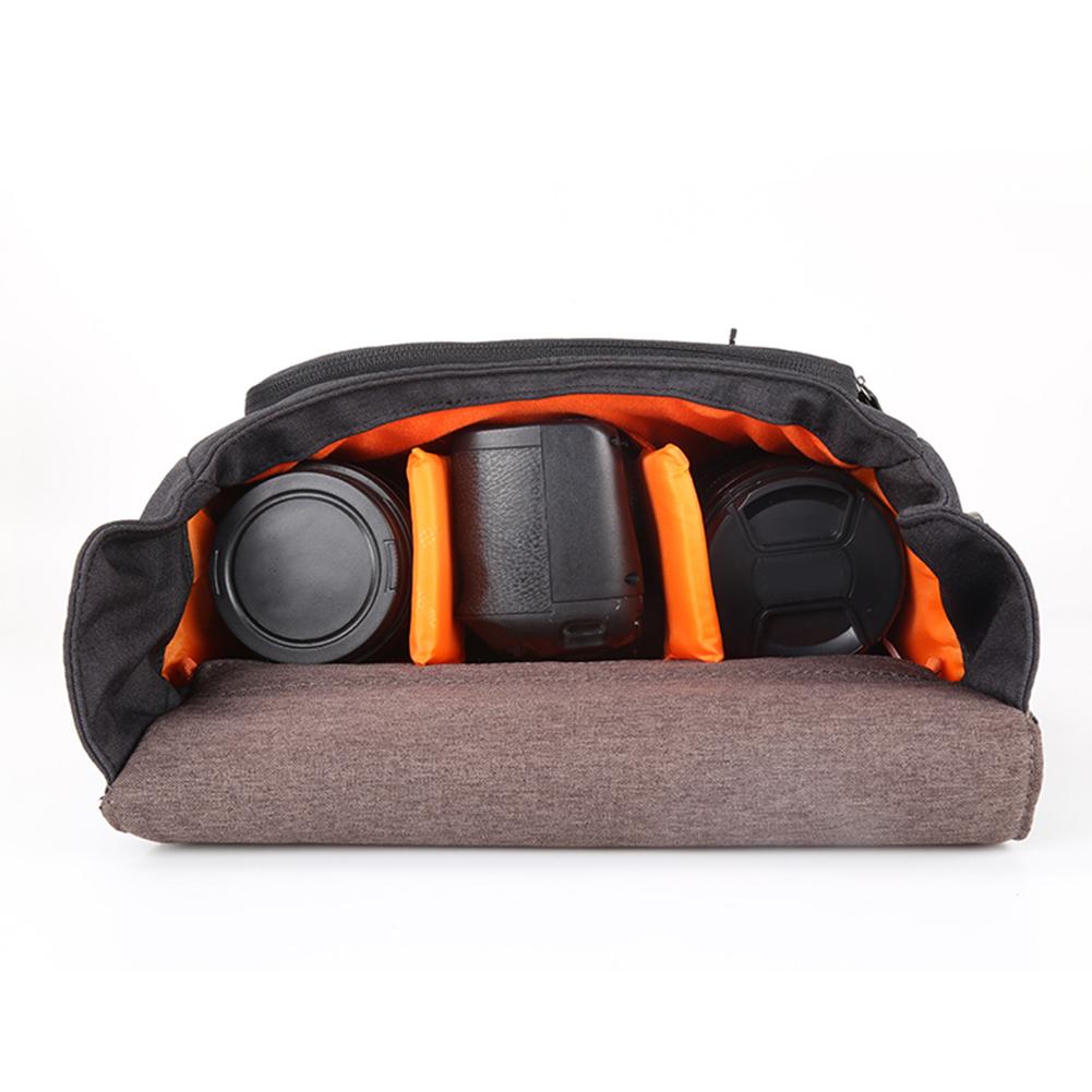   Camera Shoulder Bag Portable Case for NaCanon   NaSony(blue)