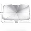 Car Windshield SunShades Umbrella Foldable w/ Pull Ring Auto Front Window Cover for UV Ray Block & Sun Heat Car parasol