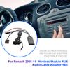 Car Bluetooth-Compatible Module AUX IN Audio MP3 Music Adapter with MIC Radio Stereo AUX Cable Adapter for Renault Megane Scenic