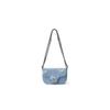New Lee Fabric Shoulder Bag, Crossbody Bag, Chain Bag Women's Haze Blue LE250201M-506
