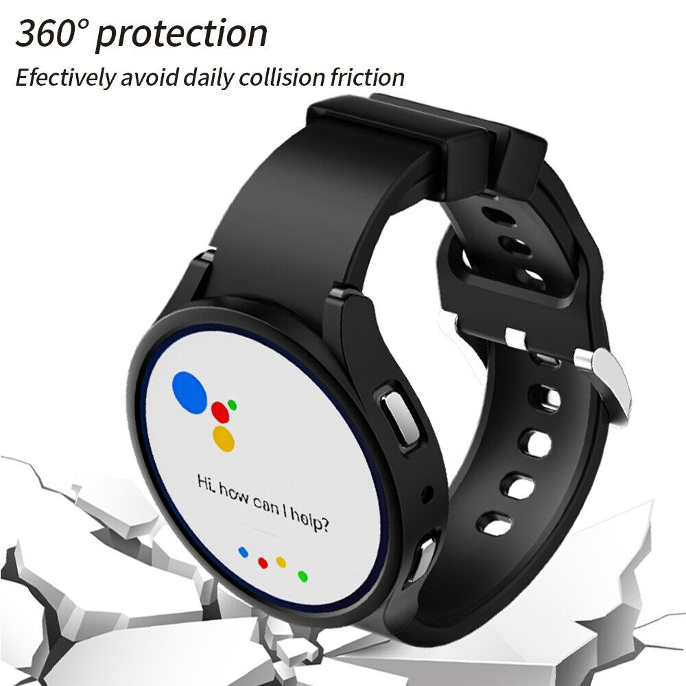 Чехол для Samsung Galaxy Watch 6 40 мм 44 мм, жесткая полая рамка из ПК, защитный бампер для Galaxy Watch 6 Classic 43 мм 47 мм, крышка