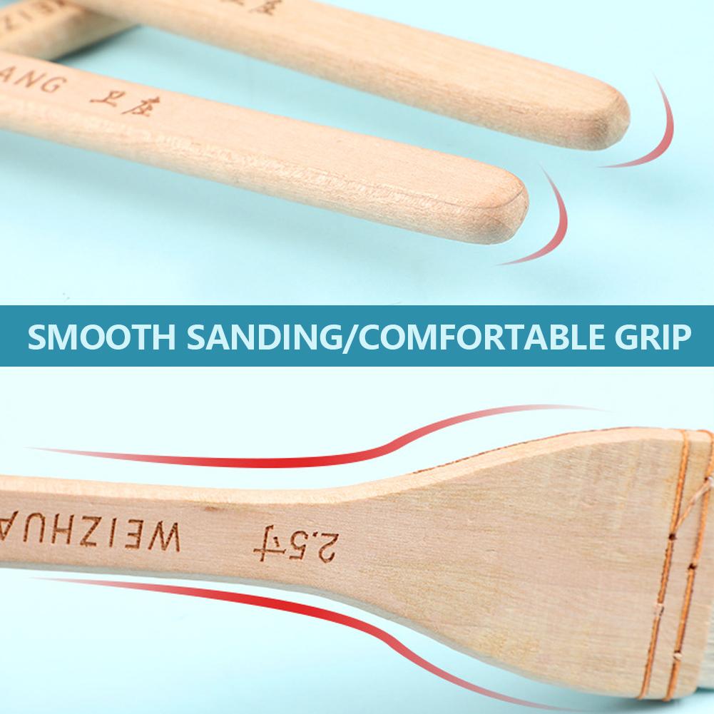 Кисти для рисования с деревянной ручкой для стен, разные размеры, акварель, акрил, картина маслом, школьные принадлежности для рукоделия