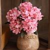 Имитация цветка, не увядающее украшение стола, искусственный шелк, красивая домашняя декоративная имитация гортензии для гостиной