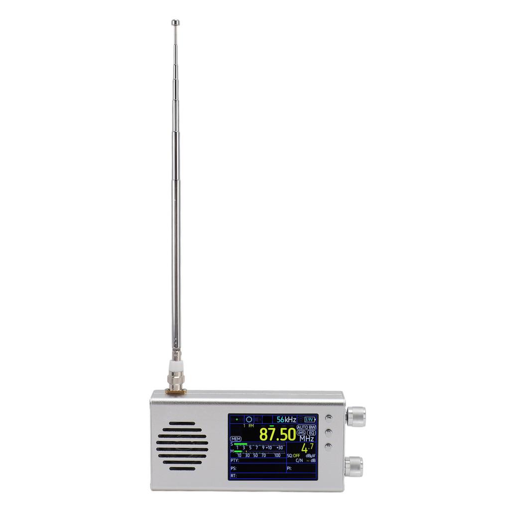 Портативный SSB коротковолновый радиоприемник 3,2-дюймовый ЖК-дисплей Двойные стереодинамики Аккумулятор 5000 мАч AM FM SW CB VHF UHF LW MW Всеволновый радиоприем