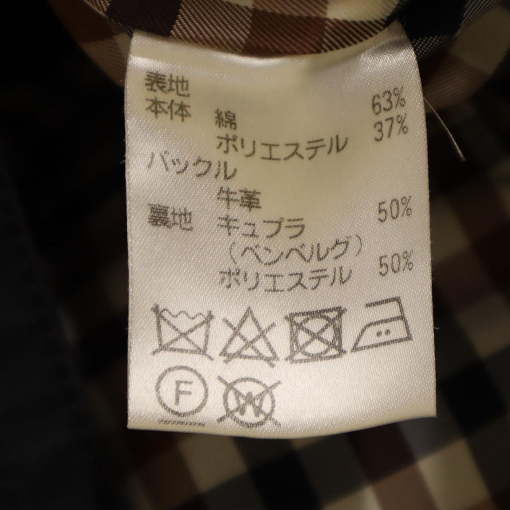 Aquascutum LONDON сделано в Японии тренч 8 темно-синий Женский Б/у