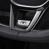 2026 New For VOLKSWAGEN VW Senior R Rline Logo Car Steering Wheel Trim ABS Plating Stickers Accessories For Volkswagen GTI Polo 