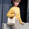 New Simple and Versatile Shoulder Bag Commuter Solid Color Portable Mother and Child Bag Women's Bag Tide