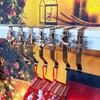7Pcs/Set Christmas Stocking Hooks Mantel Xmas Stocking Holder Festive Stocking Hangers for Hanging Wreaths Ornaments Gifts