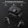 UYUXIO HiFi Stereo Earphone Wireless Earbuds with LED Display 48H Play Time Ear Buds with ENC Noise Cancelling Headphones