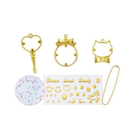 Gakken Girls Craft Candy Clay Accessories (For ages 6 up) Q750832