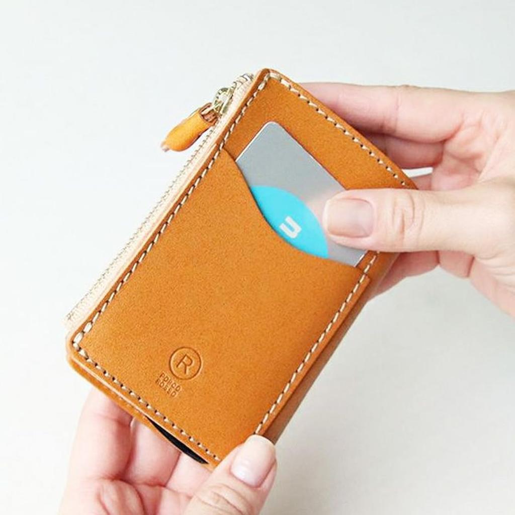 Key Case with Coin Purse Genuine Leather Coin Purse Integrated 6 Rows Tochigi Leather Smart Key Case Key Holder Brand Made In Japan Leather Day