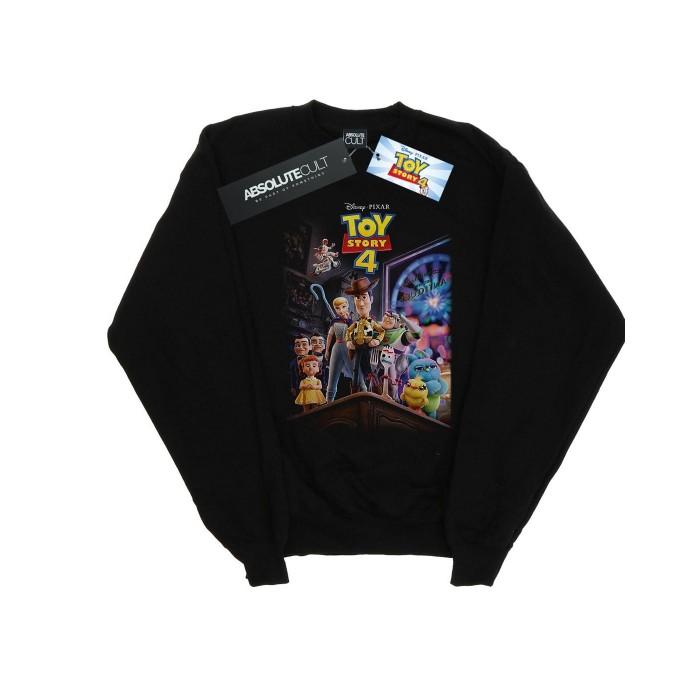 Disney Mens Toy Story 4 Crew Poster Sweatshirt