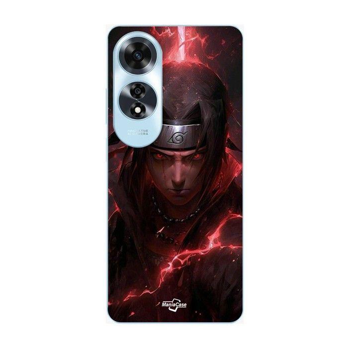 Coque de téléphone - MANIACASE - Oppo A60 - Silicone TPU - Itachi Uchiwa - Souple