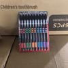 Little Moon 10-Pack Soft Bristle Bamboo Charcoal Toothbrush Family Set