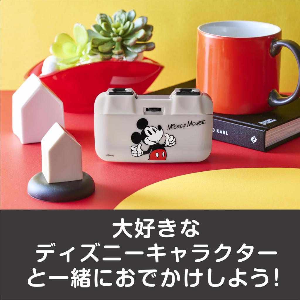 Kenko Disney Mickey Mouse Opera Glasses 3x 25mm 408803 3x25mm, DK-PL0325 MM, Magnification, Aperture, Slim, Foldable,