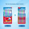 Colgate Super Clean Toothbrush 6-Pack & Kids Anti-Cavity Toothpaste Set
