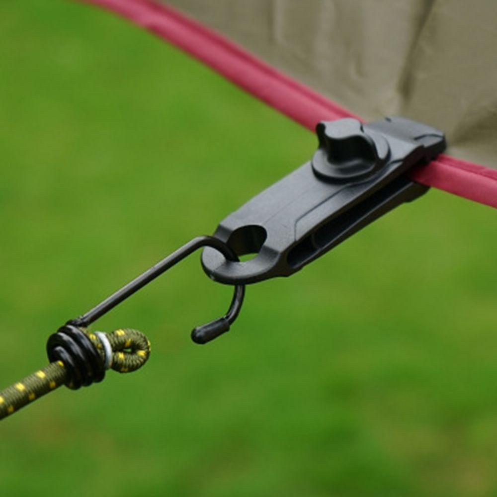 Rotatable Gripper Canvas Tighten Tool Camping Tent Holder Tarp Clips Windproof Clip Hook