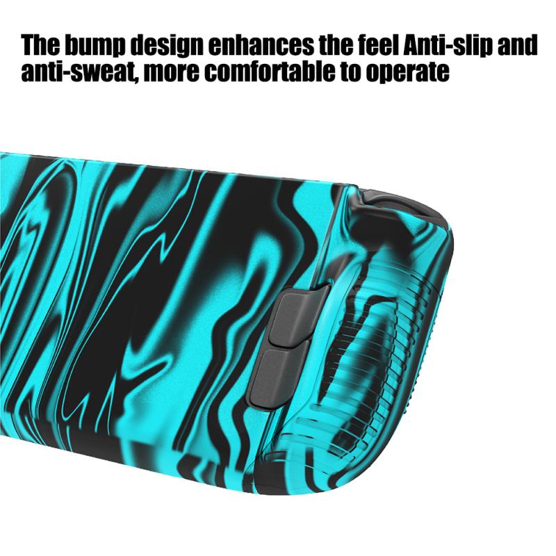 Противоскользящая силиконовая защитная крышка для игровой консоли, совместимая с корпусом консоли Steam Deck, аксессуары в виде ракушки