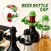 Забавный Солдат Салют Пивная Бутылка Шлем Креативный Декор для Вечеринки Пылезащитная Крышка-Шляпа для Бутылки Вина Реалистичный Дизайн Сувениры для Мероприятий