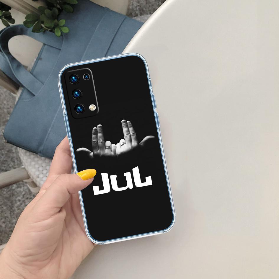 LO58 Julien Mari Jul Transparent Phone Case for Motorola Moto G40 G04 G05 One Ace Action Fusion + Plus Hyper Macro Vision Zoom
