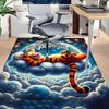Tigger Dreams Clouds Carpet For Playroom Bedroom Living Room Sofa Home Decorkids Game Area Rug Nonslip Floor Mat