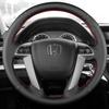 Car Accessory Car Steering Wheel Cover For Honda Accord 8 Odyssey Pilot Car Interior ized Original Steering Wheel Braid