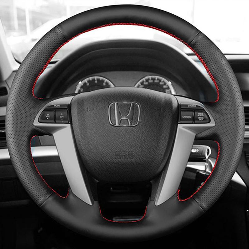 Car Accessory Car Steering Wheel Cover For Honda Accord 8 Odyssey Pilot Car Interior ized Original Steering Wheel Braid