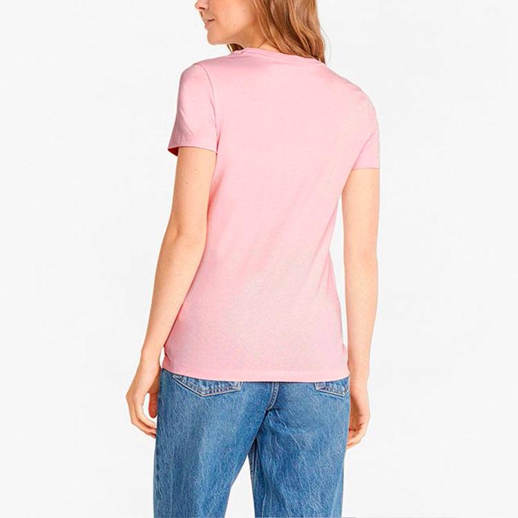 Puma Футболка с коротким рукавом и принтом логотипа Classics American Retro Sports, женская, розовая 536351-16