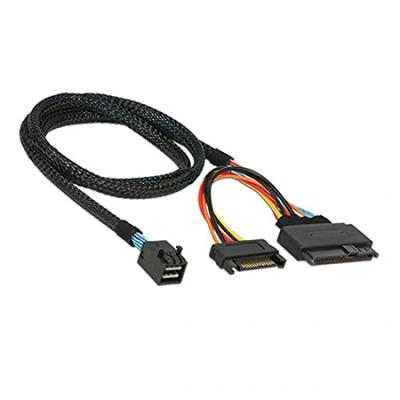 Кабель Cablecc U2 NVME PCIe SSD для материнской платы Intel SSD 750 p3600 p3700 Mini SAS HD U.2 SFF-8639 M.2 SFF-8643