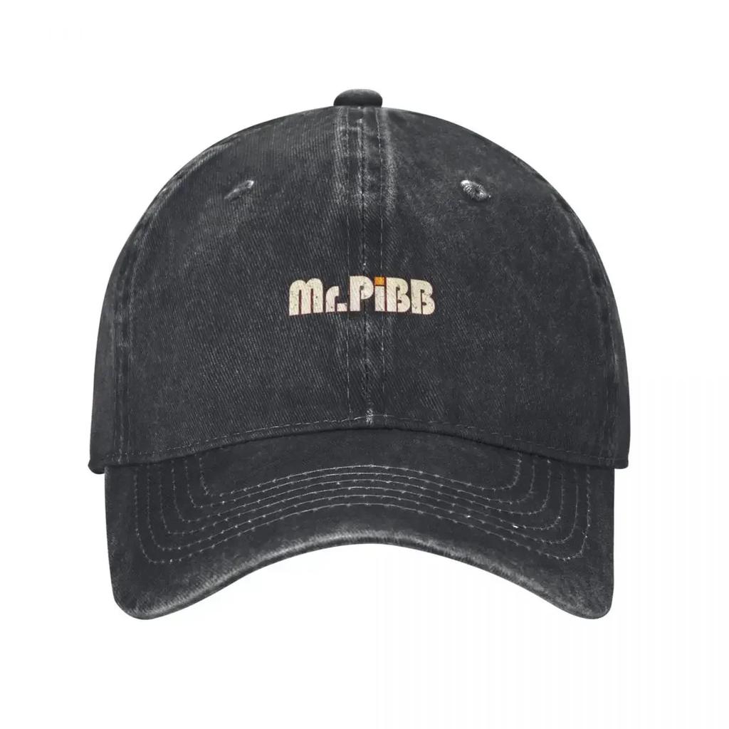 Mr. Pibb Baseball Cap Hat Baseball Cap Big Size Hat Snap Back Hat Caps Unisex Women's