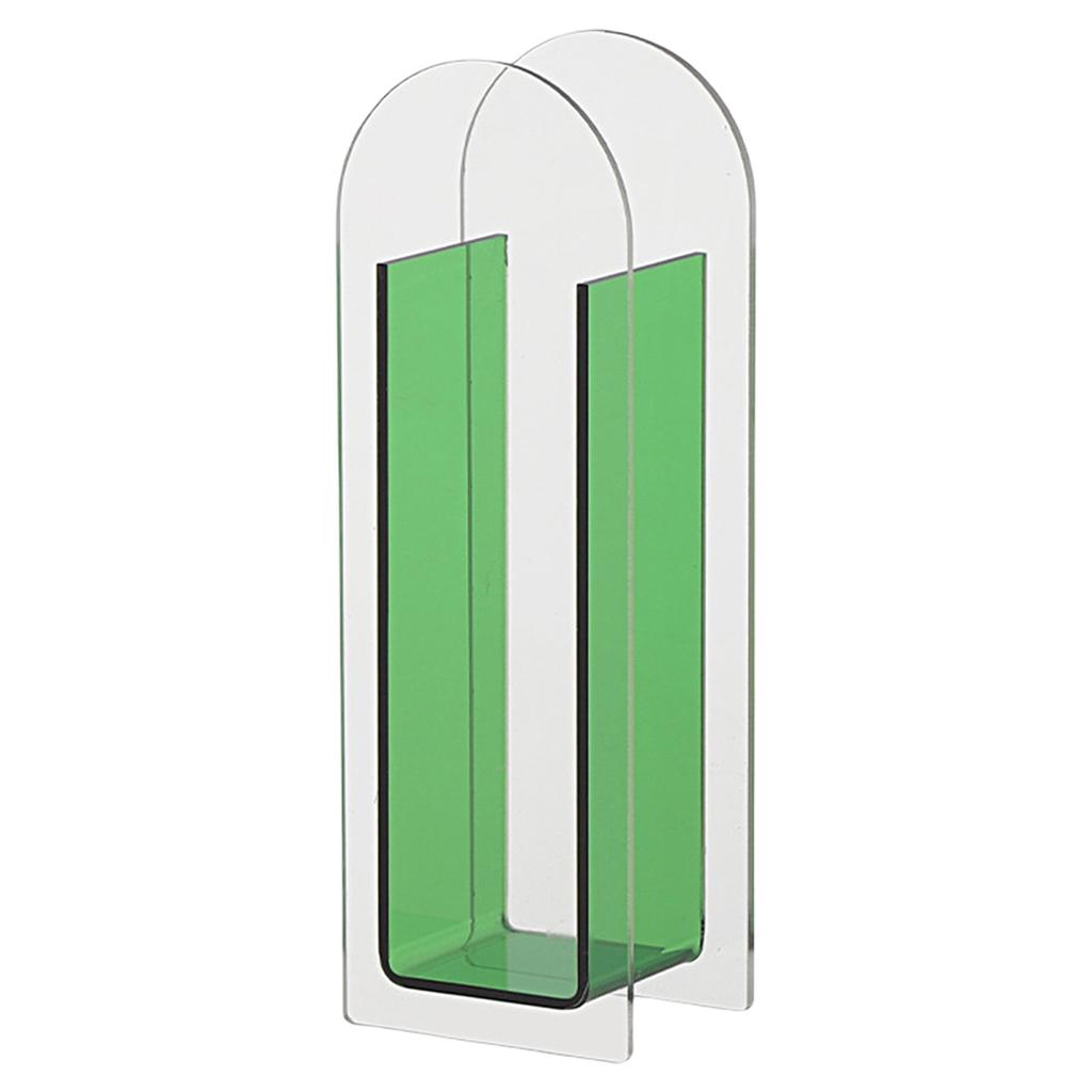 Креативная акриловая ваза Яркий цвет Стабильная декоративная основа