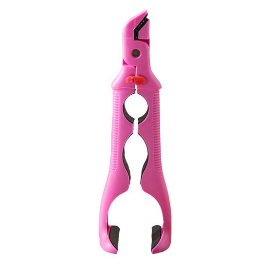 Зажим для посуды против ожогов 3-в-1 Многофункциональный захват для горячих тарелок, зажим для тарелок, открывалка для бутылок, термостойкий силиконовый кухонный инструмент с нескользящей ручкой