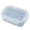Mini Size Home Round Plastic Refrigerator Crisper Kitchen Food Storage Sealed Box Lunch Grains Tank Sorting Container