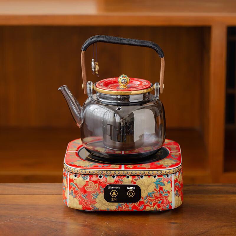 Керамический эмалированный чайник Mode Lanka, ручная работа